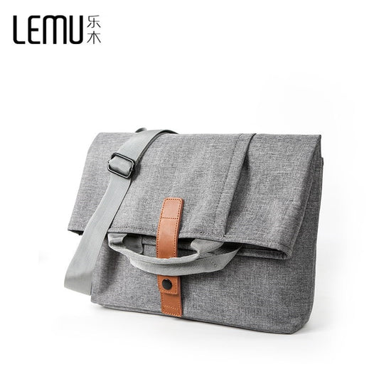 Cross Body Bags Men Sling Canvas Bag Fashion Vintage Leather Business Casual Travel Messenger Bag Shoulder Bag Casual Bag