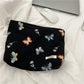 Toiletrys Organizer Cosmetic Bags Girl Outdoor Travel Makeup Bag Floral Woman Personal Zipper Clutch Phone Purse Beauty Cases