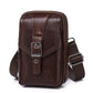 SCHLATUM Men Genuine Leather Waist Pack Fashion Vintage Belt Pouch Multifunction Travel Phone Pouch Bag