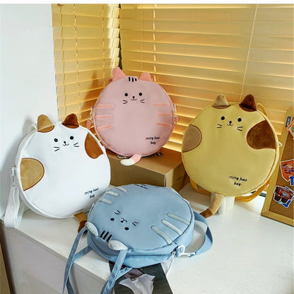 New Female Kawaii Totoro Cat Shoulder Bags Japanese Style Women Girls Cute Casual Students School Book Crossbody Bag Bolso Mujer