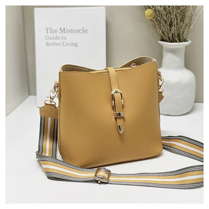 PU Women&#39;s Crossbody Bags Solid Color Shoulder Bags for Ladies Handbag Fashion Female Messenger Bags Waterproof Women Tote Bags