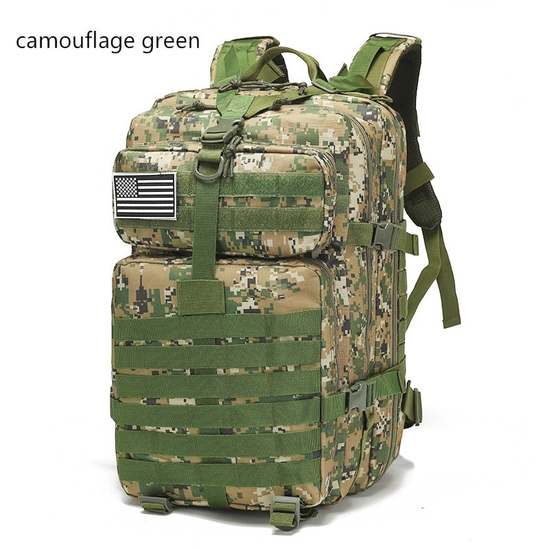 50L/30L Camo Military Bag Men Tactical Backpack Molle Army Bug Out Bag Waterproof Camping Hunting Backpack Trekking Hiking