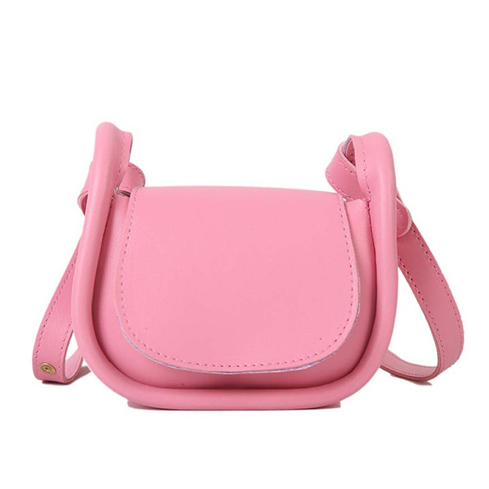 Women Designer Shoulder Crossbody Handbag Small PU Leather Solid Color Top-Handle Bags Shopping Mini Lipstick Messenger Totes