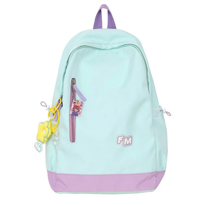 Cool Female Laptop Student Bag Girl Travel Book Backpack Fashion Women Cute Nylon School Bag Trendy Lady College Backpack Kawaii