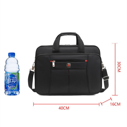 Men&#39;s Business Briefcase Weekend Travel Document Storage Bag Laptop Protection Handbag Material Organize Pouch Accessories Items