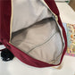 Lady Waterproof Laptop Red College Backpack Fashion Girl School Bag Kawaii Trendy Book Travel Women Student Backpack Female Bags