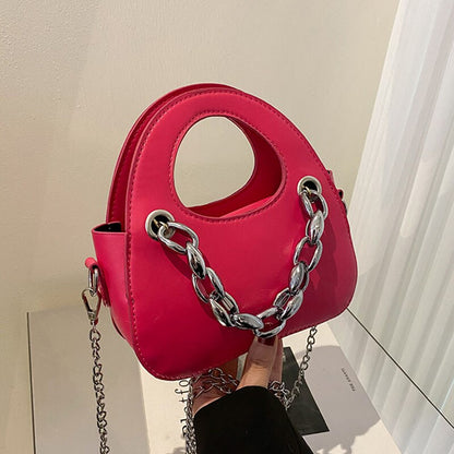 Brand Designer  Women Bag Luxury Leather Small Crossbody Bags High quality Chain Handbag Purse Fashion Chain Female Shoulder Bag