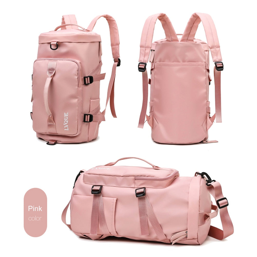 Large Capacity Storage Bag Travel Backpack Bags Tote Luggage Handbag Waterproof Duffel Women Crossbody Shoulder Bags Sports Bag