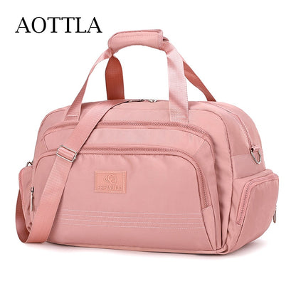 AOTTLA Women Travel Bags Multifunction Luggage Women&#39;s Bag Handbag Shoulder Crossbody Female Bag Casual Sports Fitness Yoga Bag