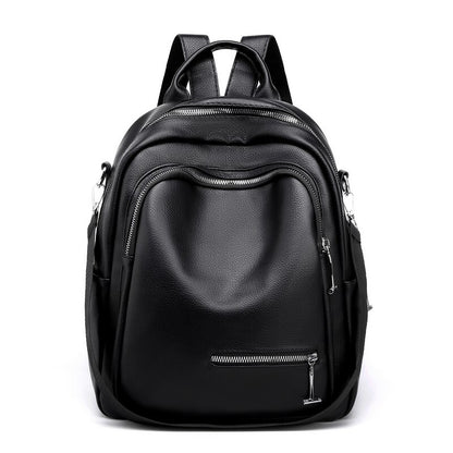 Fashion Backpack Luxury Soft leather Backpacks Water proof Women Shoulder Bags For Teenager Student School Bag New Trave Daypack