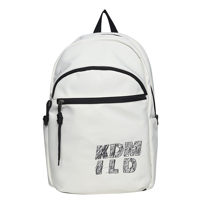 New Female Laptop College Backpack Fashion Girl Travel School Bag Women Nylon Student Backpack Cool Lady Trendy Leisure Book Bag