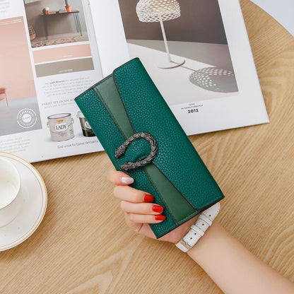 New Solid Color Small Wallet Women Short Korean Retro Folding Coin Wallet Handbags Women Bags Designer Wallets for Women