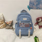 DCIMOR High Quality Nylon Women Backpack Female Multi-pocket Mesh Travel Bag Cool College Bookbag for Kawaii Girl Schoolbag New