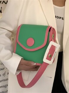 Pu Leather Crossbody Bags for Women Casual Solid Color Fashion Handbag Design High Quality Female Messenger Luxury Shoulder Bag