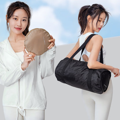 48*28cm Folded Luxury Women&#39;s Travel Bags Designer Round Crossbody Shoulder Purses Handbag Women Clutch Gym Tote Bag