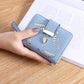Women Wallet PU Leather Purse Female Long Wallet Gold Hollow Leaves Pouch Handbag For Women Coin Purse Card Holders Clutch