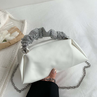 Crossbody Cloud Clutch Handbag Small Tote Female Travel Top Handle Bags for Shopping Leisure Women Birthday Party Gifts