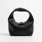 MABULA Simple Casual Hobo Women Small Tote Handbag Solid Phone Purse Shoulder Bag Soft Leather Stylish Crossbody Bag