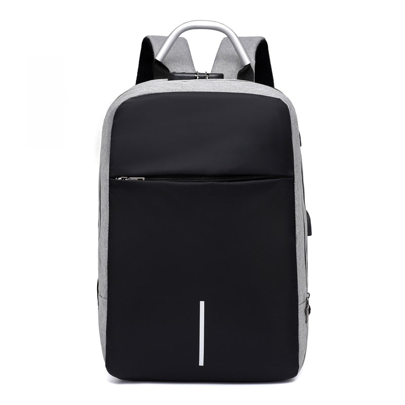OUBDAR Men Multifunction Anti Theft Backpack 15.6&quot; Inch Laptop Usb Charging Backpacks Waterproof Schoolbag Business Travel Bags