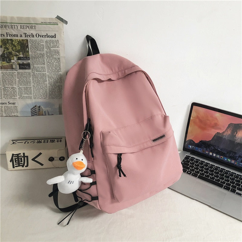 Qyahlybz men's large capacity travel backpack female casual students college school bags for girls backpacks female shoulder bag