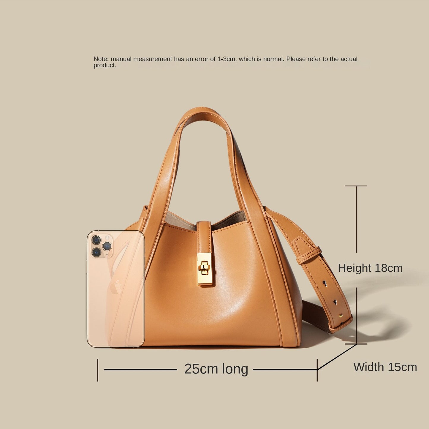 Luxury Designer Flap Bags Handbags for Women Soft Cowhide Bucket Tote Bag Crossbody Bags with 3 Shoulder Straps Gold Rotary Lock