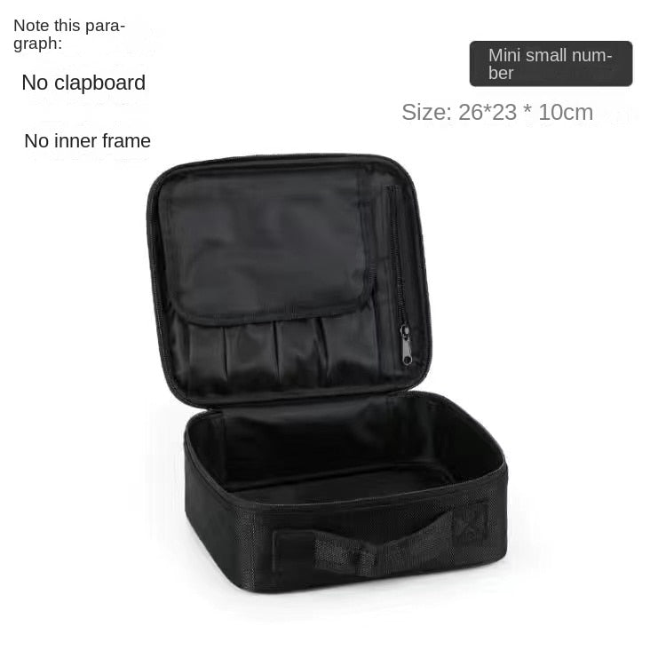 New Upgrade Large Capacity Cosmetic Bag Hot-selling Professinal Women Travel Makeup Case