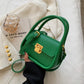 Fashion Green Shoulder Bags for Women Luxury Pu Leather Crossbody Bag Small Flap Messenger Bag All Match Design Ladies Handbags