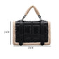 Women bag plush leather cross leather bag body luxury handbags female shoulder bag quality flap package