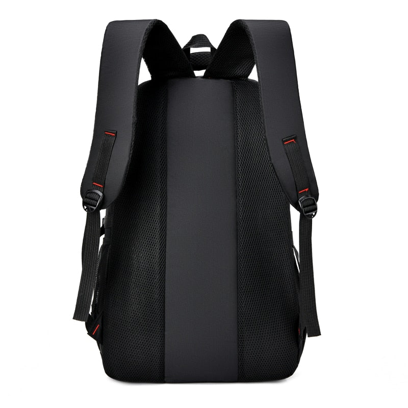 Men&#39;s Fashion Backpack Male Laptop Bag 14/15.6/17 Inch Large Capacity Travel Back Pack Youth Daily Commuter Waterproof School Ba