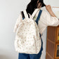 Students Nylon Backpack Women Casual Floral Printing Backpacks School Bags for Teenage Girls Bookbags Female Travel Knapsack