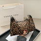 Fashion Zebra Print Women Luxury Handbag PU Leather Simple Underarm Shoulder Bags Female Daily Design Totes Purse Pouch