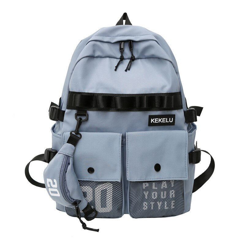 New Backpack Nylon Women Backpack Anti-Theft Shoulder Bag School Bag for Teenager Girls School Backapck Female Mochila Bookbag