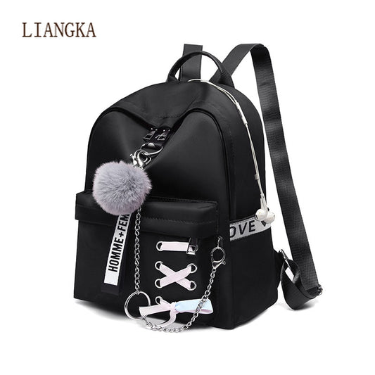 Women&#39;s Oxford Backpacks Waterproof Female Backpack Fashion Teenage Girls School Bags Retro Travel Backpack Girl Book Bag