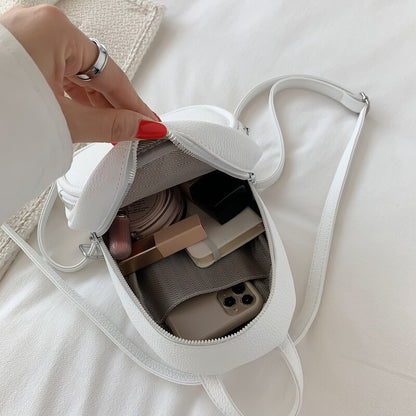 Summer Cute Backpack for Women High Quality PU Chest Bag Travel Small Shoulder Bag Women Purse and Handbags Anti Theft Backpack