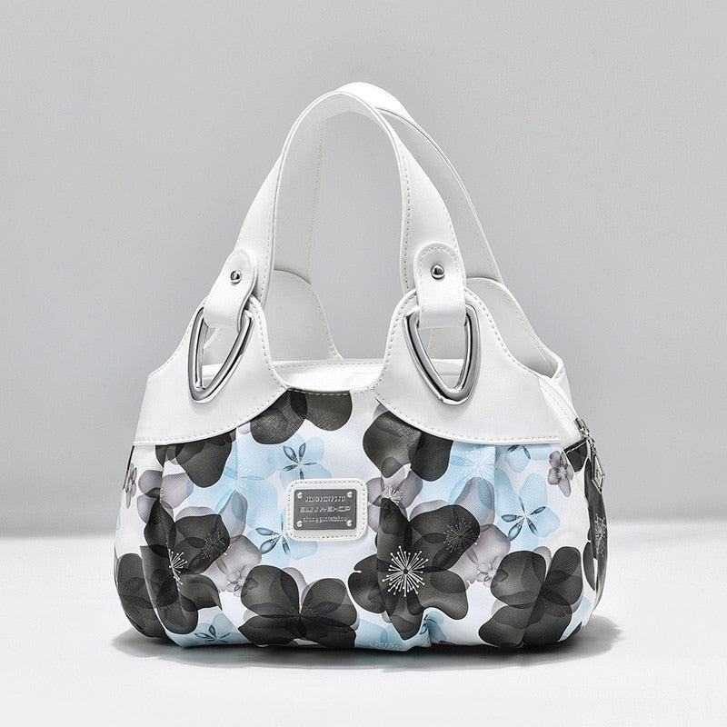 QIAOSANSAN Women&#39;s Handbag Designer Large-capacity One-shoulder Color Bag All-match Texture High-quality Metal Buckle Tote