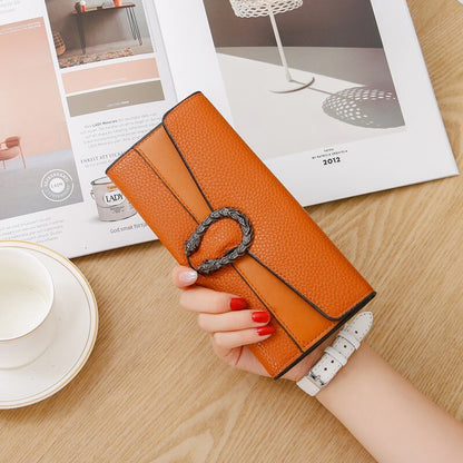 New Solid Color Small Wallet Women Short Korean Retro Folding Coin Wallet Handbags Women Bags Designer Wallets for Women