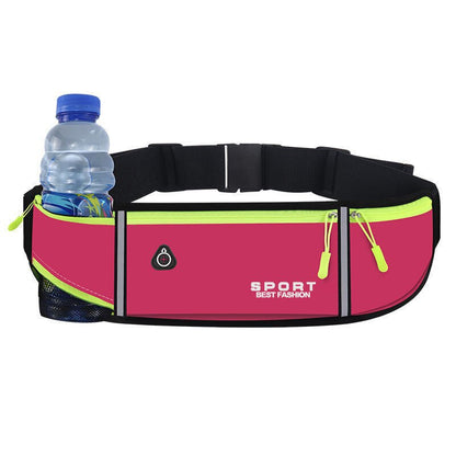 Buylor Sports Waist Pack Women Men Running Belt Waist Bag Waterproof Fanny Pack Wallet Men Pouch Belt Portable Phone Holder Gym