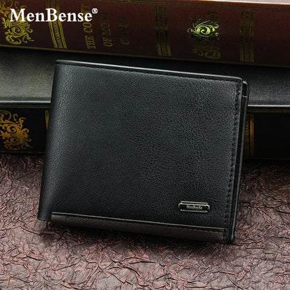 Men Wallets with Coin Pocket Vintage Male Purse Function Brown Genuine Men Wallet with Card Holders id and card holder wallet