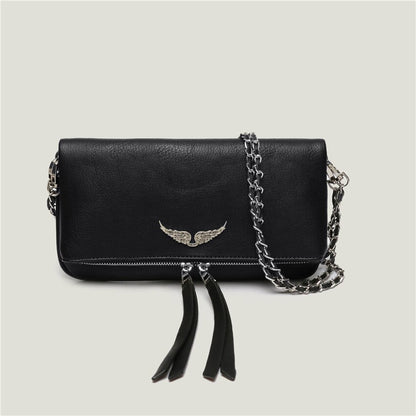 Fashion Bags For Women Shoulder Bags Woman Wings Decoration Women Bag Chain Ladies Crossbody Bag Messenger