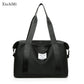 Fashionable Dry And Wet Separation  One-Shoulder Carry-On Duffel Bag, Lady Large Capacity Extended Travel Bag