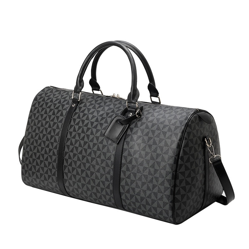 Fashion Waterproof Travel Bags Men/Women Fitness Handbag Leather Shoulder Bag Business Large Travel Tote Luggage Bag Male/Female