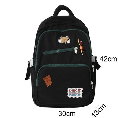 Male Female Plaid Laptop College Backpack Ladies Fashion Travel Book Bag Women Men School Bags Boy Girl Student Backpack Leisure