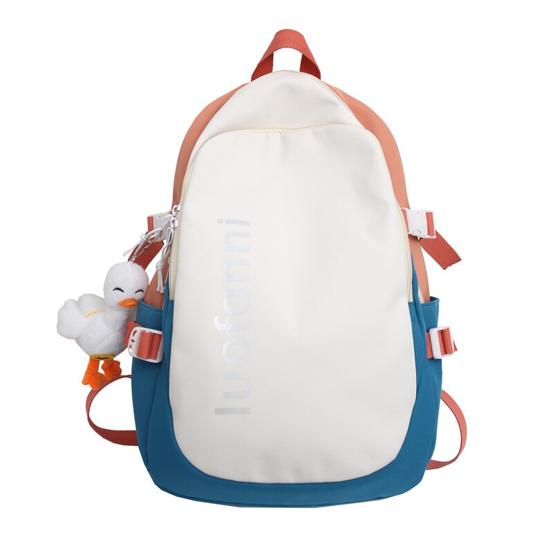 Fashion Women Waterproof Laptop Book Bags Lady Student Backpack Girl Travel School Bag Trendy Cool Female College Backpack Nylon