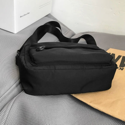 New Unisex Messenger Bag Travel Waist Bag Men&#39;s Chest Bag Backpack Casual Men&#39;s Shoulder Messenger Bag Nylon Phone Bag