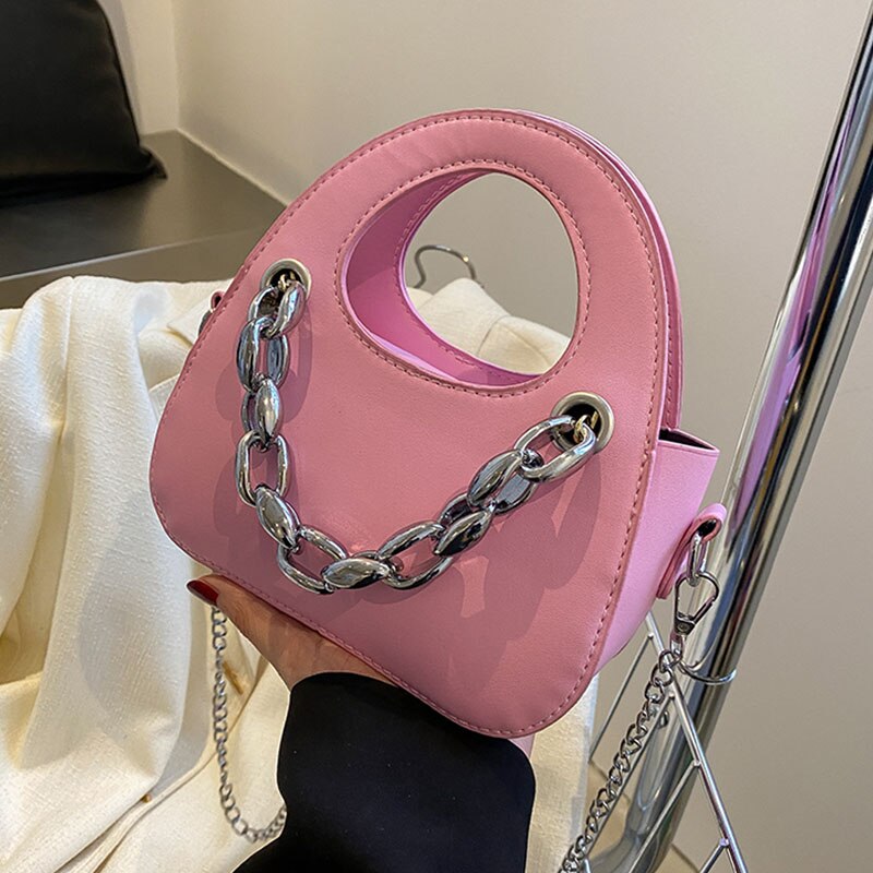 Brand Designer  Women Bag Luxury Leather Small Crossbody Bags High quality Chain Handbag Purse Fashion Chain Female Shoulder Bag