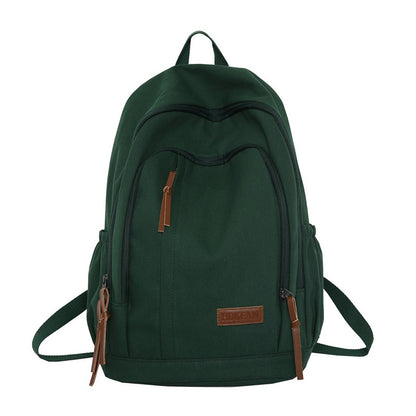 Boy Girl Brown Student Travel Backpack Male Ladies Book Bag Female Laptop College Backpack Fashion Women Men Leisure School Bags