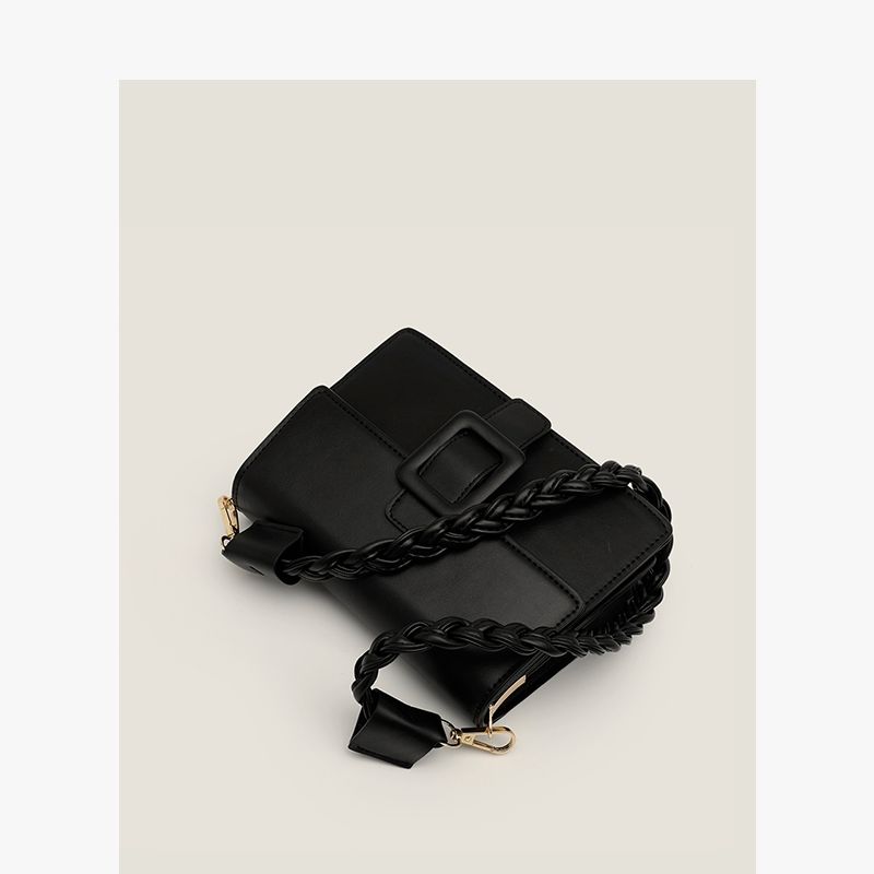 Brand Design Luxury Handbags Women Solid Color Crossbody Bags Shoulder Bag Large Capacity Black Tote Bag Two Shoulder Straps