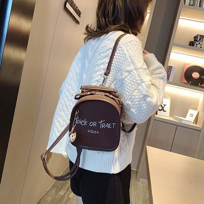 New Korean Version of Versatile Small Backpack Women&#39;s Fashion Simple INS Super Hot Mini Bag