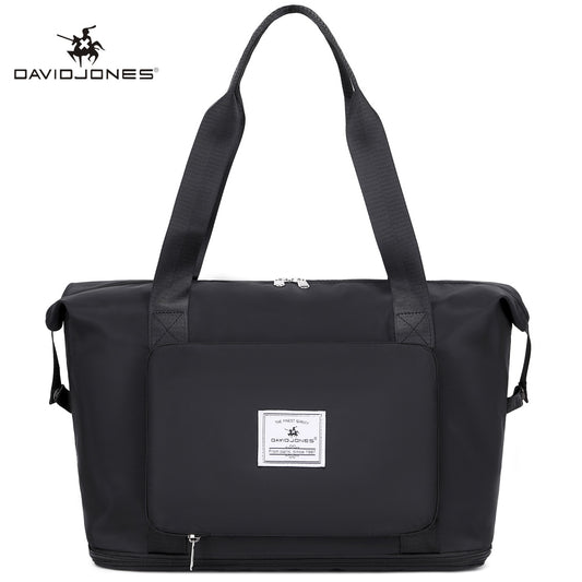 David Jones Large Capacity Travel Bags Waterproof Tote Bags Portable Luggage Handbags Suitcases Unisex Weekend Duffel Bags