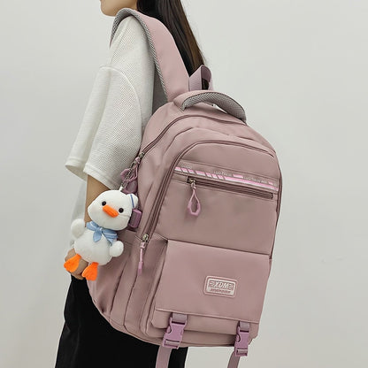 Cool Girl High Capacity Laptop Backpack Trendy Women Cute Leisure SchoolBag Female Book Bag Fashion Ladies Travel College Packet